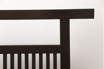 中古　松本民芸家具　洗練された上品な佇まいが魅力のC型衝立(つい立て、パーテーション)(定価約18万円)(R-060410)