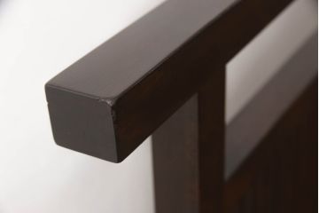 中古　松本民芸家具　洗練された上品な佇まいが魅力のC型衝立(つい立て、パーテーション)(定価約18万円)(R-060410)