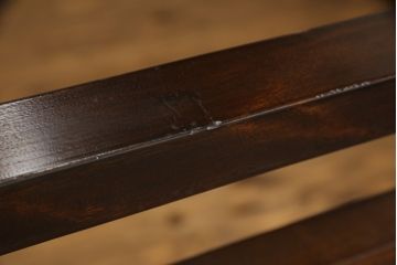 中古　松本民芸家具　洗練された上品な佇まいが魅力のC型衝立(つい立て、パーテーション)(定価約18万円)(R-060410)