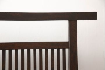 中古　松本民芸家具　洗練された上品な佇まいが魅力のC型衝立(つい立て、パーテーション)(定価約18万円)(R-060410)