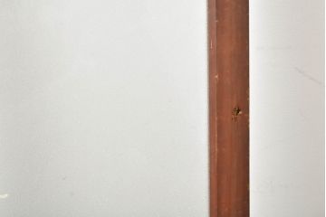 アンティーク建具　昭和初期　素通しガラス・ダイヤガラス・梨地ガラス入り!　異なるガラスの質感が面白い窓2枚セット(ガラス窓、引き戸、ガラス戸、建具)(R-060417)