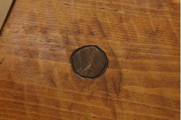 中古　美品　指物作家　矢澤金太郎作　総漆塗りの木肌が美しく味わい深い肘掛け付きのおやじの椅子(アームチェア、板座チェア、イス、1P)(定価約20万円)(R-060429)