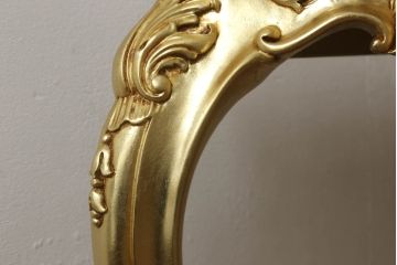 中古　美品　ロココ調　SILIK(シリック)　ゴージャスな空間を演出してくるコンソールテーブル(サイドテーブル、飾り台)(R-060439)