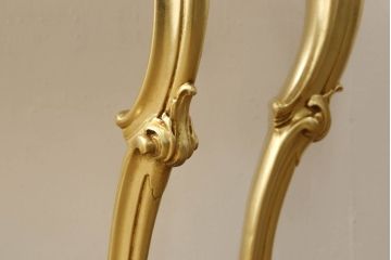 中古　美品　ロココ調　SILIK(シリック)　ゴージャスな空間を演出してくるコンソールテーブル(サイドテーブル、飾り台)(R-060439)