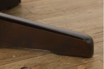 ビンテージ　北海道民芸家具　特大　優しく上品な雰囲気を醸し出す丸テーブル(ラウンドテーブル、ダイニングテーブル、円形テーブル、ヴィンテージ)(R-060444)