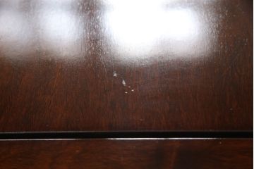 中古　美品　総漆塗り　花梨(カリン)　幕板から脚先にかけての凝ったデザインが魅力的な座卓(ローテーブル)(R-060445)