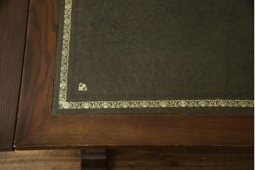 イギリスアンティーク家具　オーク材　希少な特小サイズ!!　脚や天板などの凝ったつくりが見事なドローリーフテーブル(サイドテーブル、コーヒーテーブル、エクステンションテーブル、カフェテーブル、ローテーブル)(R-060446)