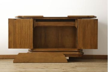 中古　美品　DREXEL HERITAGE(ドレクセルヘリテイジ)　拡張式の天板が付いたサーバー(サイドボード、バーカウンター、バーキャビネット、収納棚)(R-060448)