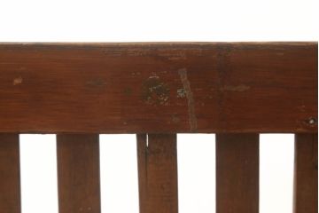 和製アンティーク　竹興社　城所右文次　オリジナル　Bamboo Chair　滑らかな曲線のデザインが目を惹くバンブーチェア(アームチェア、安楽椅子、ディスプレイ)(R-060452)