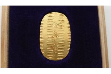 純金　金鳥小判　3.67g　京美堂謹製　大日本除虫菊(R-060469)