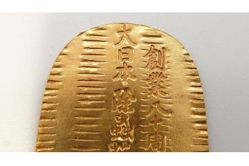 純金　金鳥小判　3.67g　京美堂謹製　大日本除虫菊(R-060469)