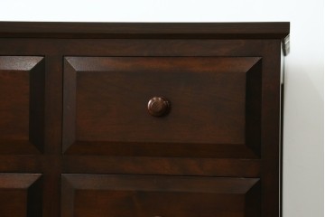 中古　松本民芸家具　シックな佇まいが魅力的なチェスト　(R-060487)