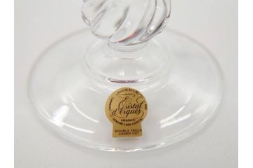 フランス　GENUINE　LEAD　クリスタルリキュールグラス　5点セット(切子、カットガラス)(R-060489)