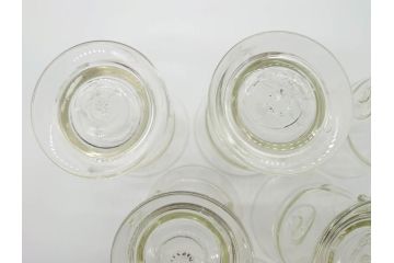 船木倭帆(shizu)グラス　6点セット(吹きガラス、作家物)(R-060490)
