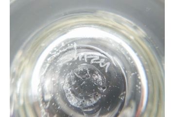 船木倭帆(shizu)グラス　6点セット(吹きガラス、作家物)(R-060490)
