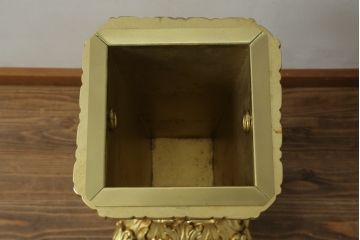 中古　美品　イタリアブランド家具　SILIK(シリック)　気品溢れる佇まいが目を引くアンブレラスタンド(傘立て)(定価約37万円)(R-060494)