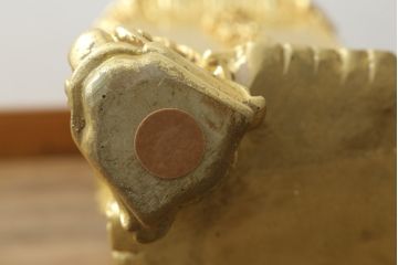 中古　美品　イタリアブランド家具　SILIK(シリック)　気品溢れる佇まいが目を引くアンブレラスタンド(傘立て)(定価約37万円)(R-060494)