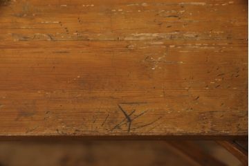 ビンテージ家具　竹興社　城所右文次　オリジナル　バンブー　ナチュラルなお部屋づくりにおすすめのセンターテーブル(ヴィンテージ、コーヒーテーブル、カフェテーブル、ローテーブル、サイドテーブル)(R-060495)