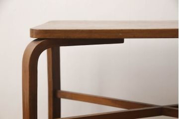 ビンテージ家具　竹興社　城所右文次　オリジナル　バンブー　ナチュラルなお部屋づくりにおすすめのセンターテーブル(ヴィンテージ、コーヒーテーブル、カフェテーブル、ローテーブル、サイドテーブル)(R-060495)