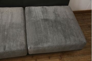中古　2018年モデル　arflex(アルフレックス)　BRERA(ブレラ)　本革　スッキリとしたリビングスタイルを実現できるコーナーソファ(L字型、4人掛け、5人掛け、4P、レザー)(定価約300万円)(R-060508)