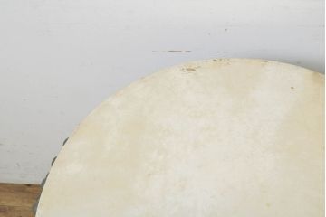 和製ビンテージ　ディスプレイ用　実用不可　双龍デザインの大きな和太鼓(和楽器、ヴィンテージ)(R-060520)