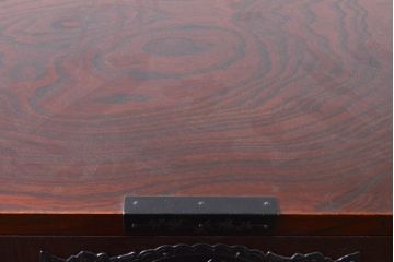 中古　美品　漆塗り　味わい深い色合いと風格のある金具が魅力の仙台箪笥(引き出し、収納タンス、整理箪笥、サイドチェスト)(定価約42万円)(R-060542)