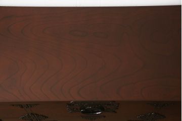 中古　美品　岩谷堂箪笥　桜木家具店作　存在感のあるな金具と重厚な佇まいが魅力のサイドボード(サイドチェスト、引き出し、整理タンス、収納箪笥)(R-060543)