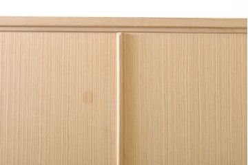 中古　伝統工芸士　鈴木?三郎作　透かしの金具がモダンな雰囲気を醸し出す加茂桐箪笥(胴丸、桐たんす、和タンス、衣装箪笥、収納箪笥、着物箪笥)(R-060544)