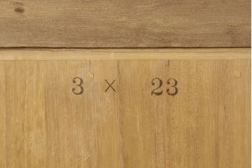 中古　美品　国産　職人手造り　透かしの金具が素敵な総桐箪笥(胴厚、四方丸、総桐たんす、着物箪笥、和タンス、衣装箪笥)(R-060549)