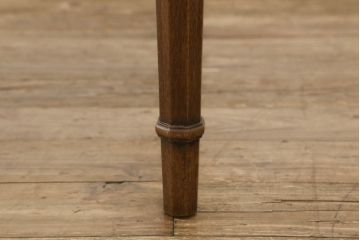 中古　DREXEL HERITAGE(ドレクセルヘリテイジ)　マホガニー材　品のある佇まいと幕板のデザインがすてきなダイニングテーブル(4人掛け、6人掛け)(R-060552)