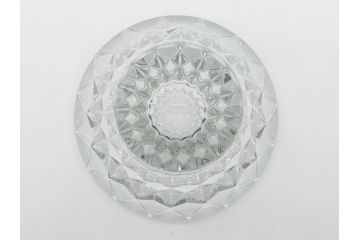 フランス　バカラ　Baccarat　輝きが美しい!　重厚で存在感のある花瓶　23cm(フラワーベース、フルレッドクリスタルガラス、箱なし)(R-060587)