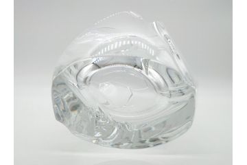 フランス　バカラ　Baccarat　RRigot　優美なフォルムが魅力のフラワーベース(花瓶、27cm、リゴット、箱なし、フルレッドクリスタルガラス)(R-060589)