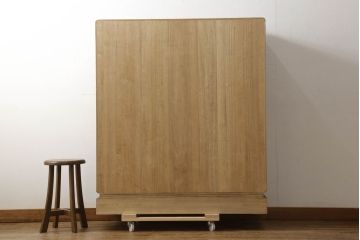 中古　紀州箪笥　伝統工芸士　落合啓男作　透かし金具が素敵な総桐箪笥(総桐たんす、小袖たんす、小箪笥、和タンス、衣装箪笥、引き出し、チェスト)(R-060592)