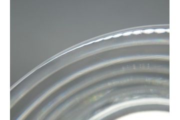 フランス　バカラ　Baccarat　ココ　小振りでも存在感のあるフラワーベース(花瓶、フルレッドクリスタルガラス、箱なし、COCO)(R-060613)