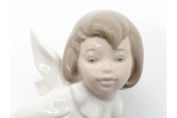 リヤドロ　LLADRO　天使　フィギュリン(陶器人形、エンジェル、箱なし)(R-060616)