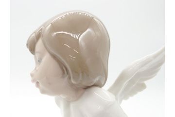 リヤドロ　LLADRO　天使　フィギュリン(陶器人形、エンジェル、箱なし)(R-060616)
