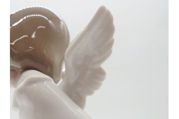 リヤドロ　LLADRO　天使　フィギュリン(陶器人形、エンジェル、箱なし)(R-060616)