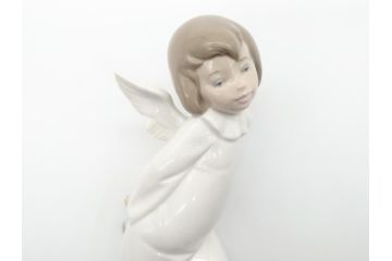 リヤドロ　LLADRO　天使　フィギュリン(陶器人形、エンジェル、箱なし)(R-060616)