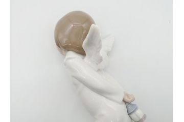 リヤドロ　LLADRO　天使　フィギュリン(陶器人形、エンジェル、箱なし)(R-060616)