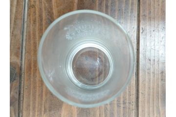 戦前　キリンビール　キリンレモン　ノスタルジックな雰囲気漂うコップ2個セット(昭和レトロ、グラス)(R-060617)