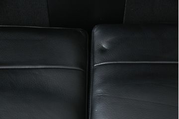 中古　特注品　カリモク家具(karimoku)　domani(ドマーニ)　Excel-Life(エクセルライフ)　本革(レザー)　USB9　ZSB9　メンズライクな空間演出におすすめのカウチソファセット(コーナーソファ、システムソファ、四人掛け、4人掛け)(定価約220万円)(R-060621)