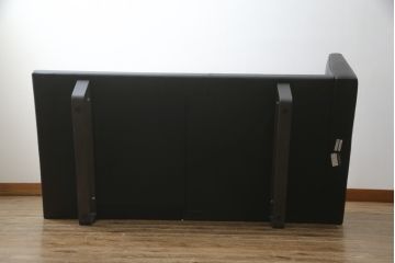 中古　特注品　カリモク家具(karimoku)　domani(ドマーニ)　Excel-Life(エクセルライフ)　本革(レザー)　USB9　ZSB9　メンズライクな空間演出におすすめのカウチソファセット(コーナーソファ、システムソファ、四人掛け、4人掛け)(定価約220万円)(R-060621)