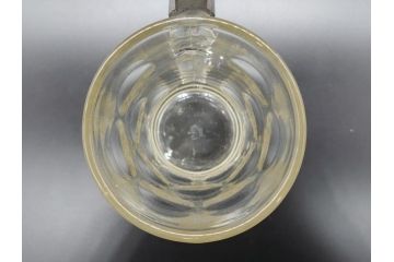 戦前　当時物　蓋付　アサヒビール　水玉模様がレトロでかわいい!　ジョッキ2点セット(グラス、コップ)(R-060632)