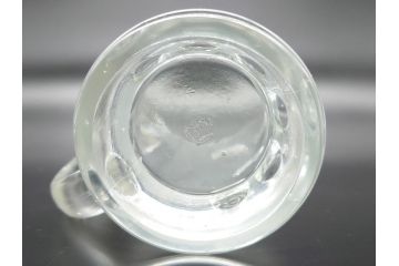 戦前　当時物　蓋付　アサヒビール　水玉模様がレトロでかわいい!　ジョッキ2点セット(グラス、コップ)(R-060632)
