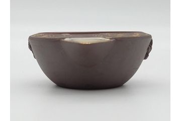 古い萬古焼　金彩が目を引く煎茶セット(急須、湯冷まし、湯呑、茶碗、茶道具)(R-060658)