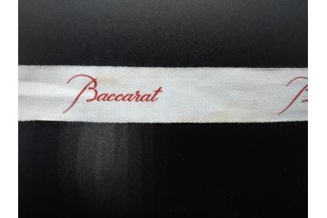 バカラ　Baccarat　美しく躍動的な馬のクリスタルオブジェ(干支、フランス、フルレッドクリスタルガラス)(R-060664)