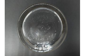 戦前　当時物　カブトビールのロゴがクールな鼓型グラス(和ガラス、コップ)(R-060666)