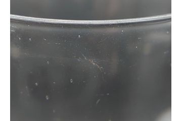 戦前　当時物　カブトビールのロゴがクールな鼓型グラス(和ガラス、コップ)(R-060666)