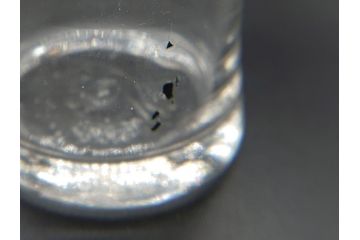 戦前　当時物　カブトビールのロゴがクールな鼓型グラス(和ガラス、コップ)(R-060666)