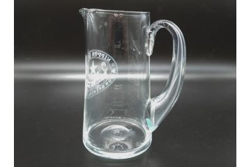 戦前　当時物　エビスビール　ニッポン　アサヒ　ノスタルジックな雰囲気漂うジョッキ3点(グラス、コップ、ピッチャー、ヱビス)(R-060667)